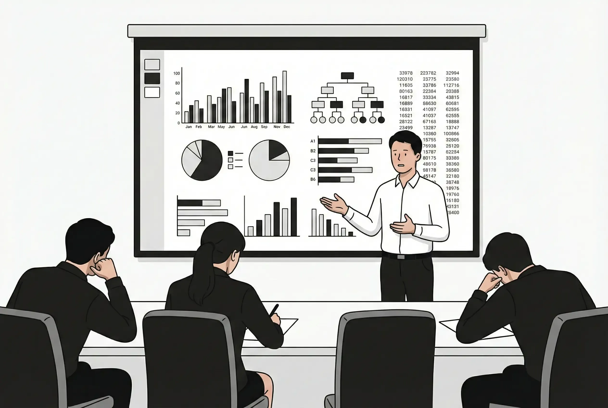 パワポで目標を共有する