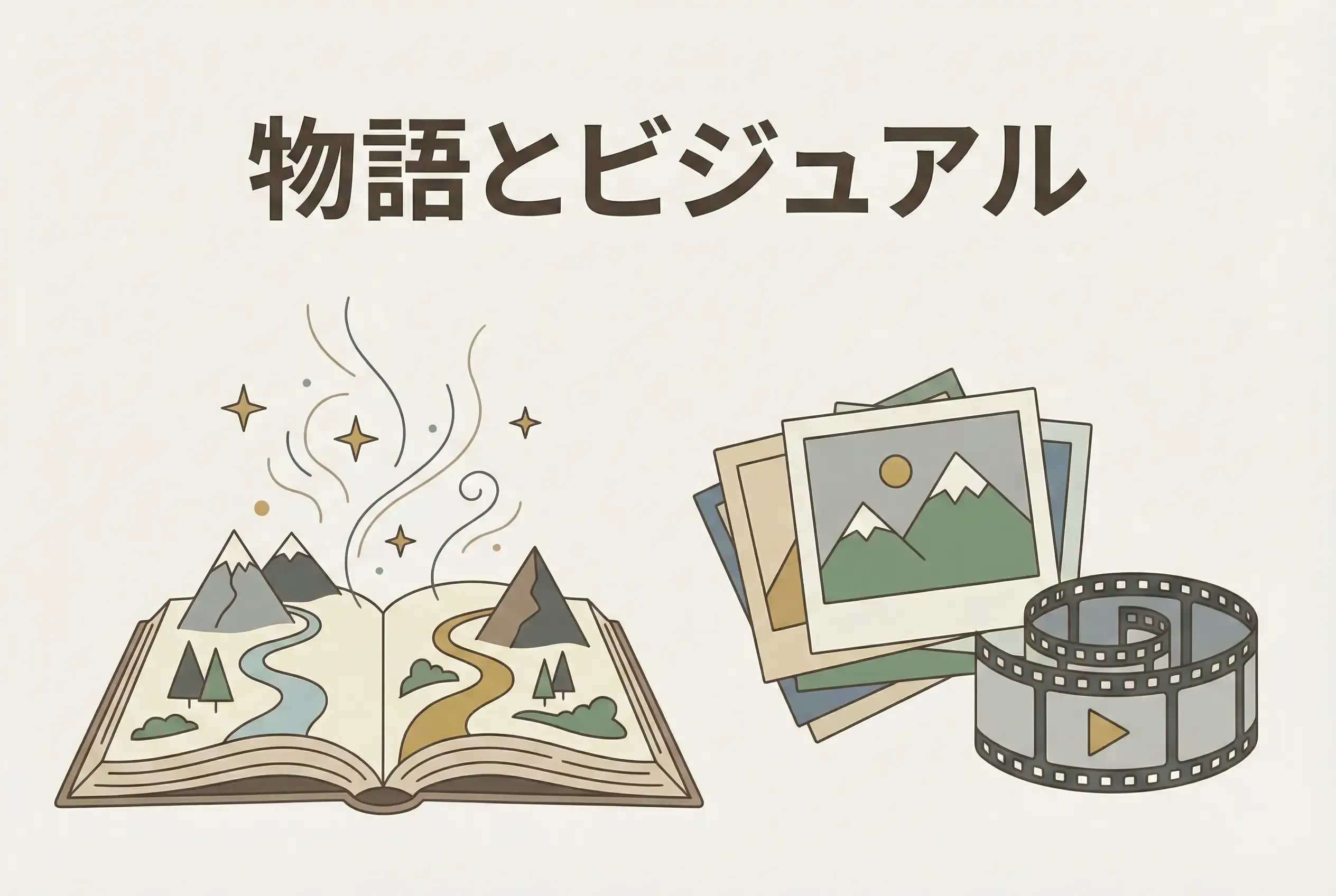 物語とビジュアルで目標を共有する