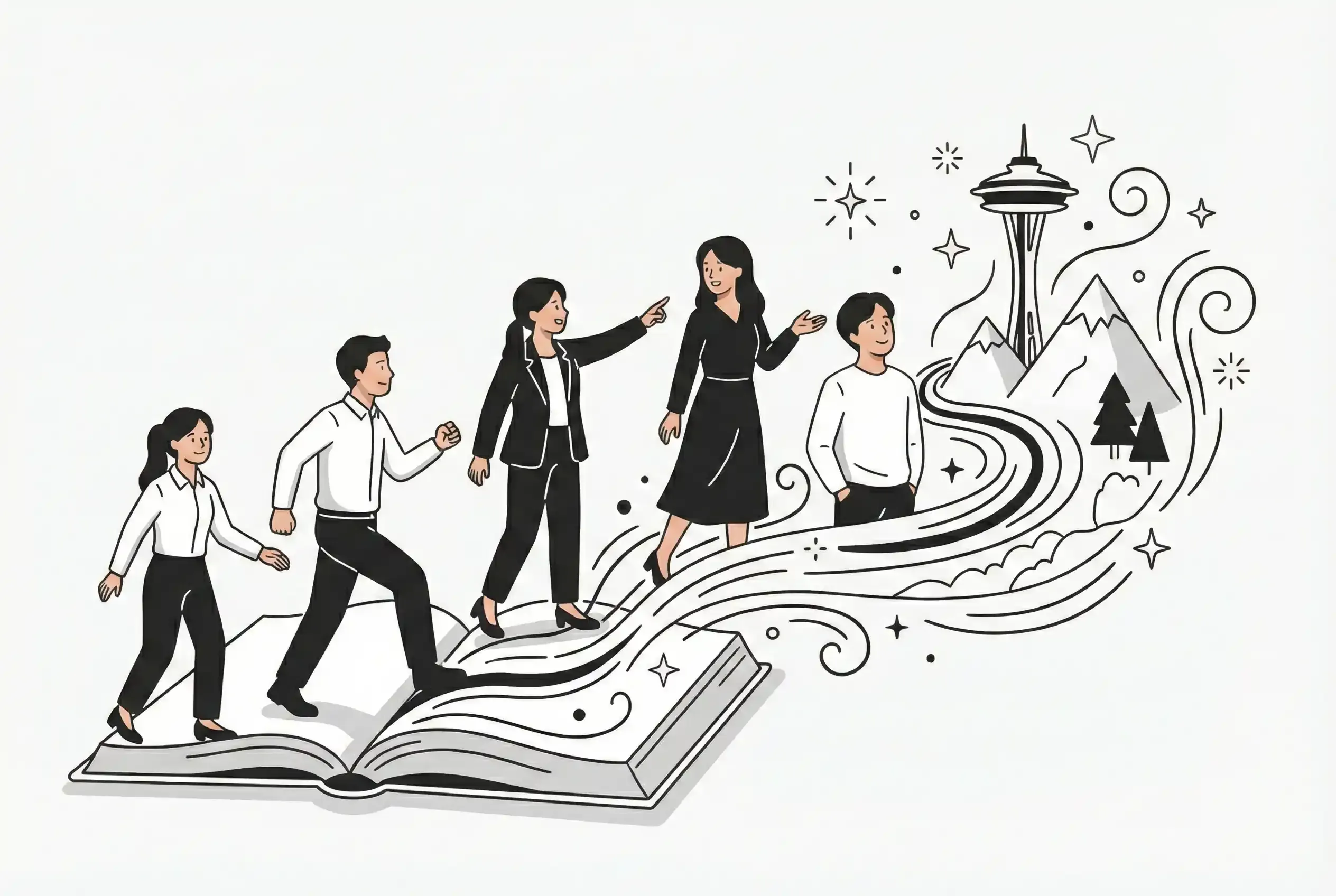 物語に駆動されて組織が動く